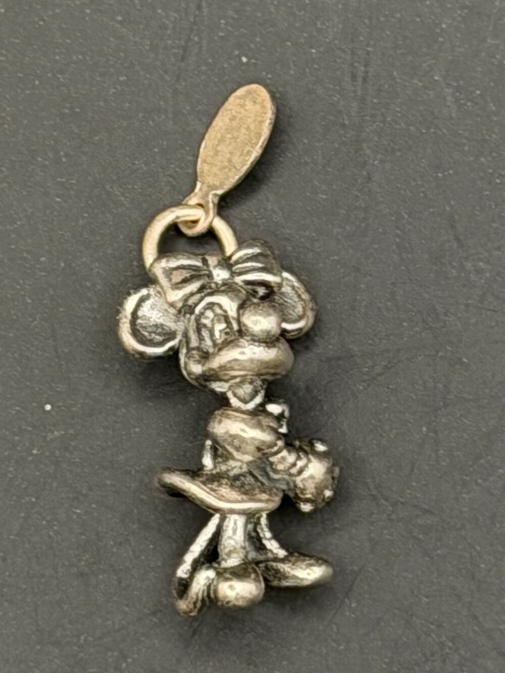 Vintage Sterling Silver Disney Minnie Mouse Charm